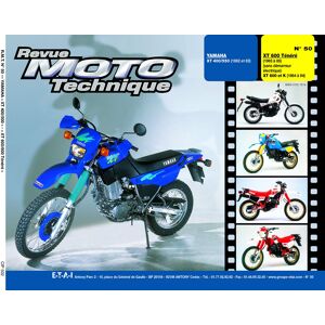 Revue moto technique, n° 50.2. Yamaha XT 400S-550-XT600 Tenere ETAI ETAI