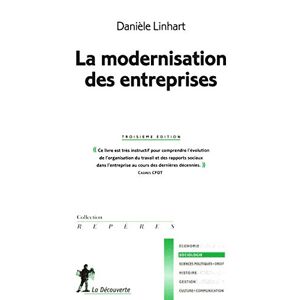 La modernisation des entreprises Daniele Linhart La Decouverte