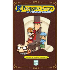 Professeur Layton et letrange enquete Vol 3 Naoki Sakura Kaze Manga