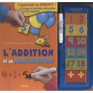 L'addition et la soustraction : premier apprentissage  n.g. carlson Piccolia