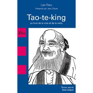 Tao te king le livre de la voie et de la vertu Laozi Librio