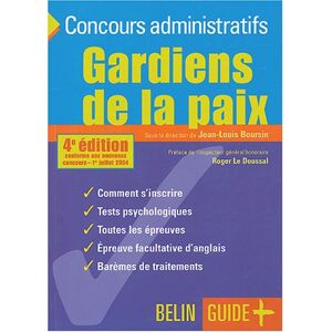 gardiens de la paix boursin, jean-louis belin