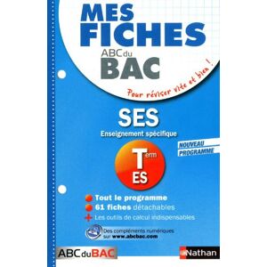 SES, enseignement specifique : terminale ES Delphine de Chouly, Fabienne Lepage Nathan