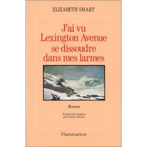 J'ai vu Lexington avenue se dissoudre dans mes larmes Elizabeth Smart Flammarion