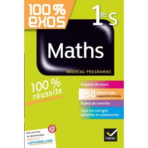 Maths 1re S : nouveau programme barache, fabrice Hatier