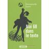 Mai 68 dans le texte