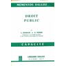 Droit public. Capacité