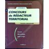 Concours de rédacteur territorial