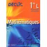 Mathématiques 1ère L Mathématique Informatique