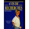 Avis de recherches - Beth Gutcheon