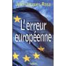 L'erreur européenne