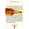 J'ai soif. Document