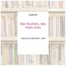 Des feuillets, des mots vrais - Collectif