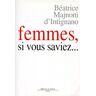 Femmes, si vous saviez