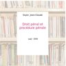 Droit pénal et procédure pénale