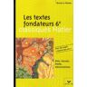 Les textes fondateurs 6e