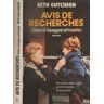 Avis de recherches - Beth Gutcheon