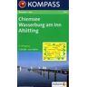 159 Kompass Chiemsee - Wasserburg Am Inn - Altötting: Wanderkarte Mit Radrouten. Gps-Genau. 1:50000