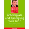 Alexander Hold Das Ist Ihr Recht! Arbeitsplatz Und Kündigung - Was Tun?: Kündigung, Abfindung, Zeugnis