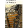 Philippe Delerm Bonheur Delerm (Folio)