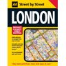 Aa Street Atlas London: Midi (Aa Street By Street)