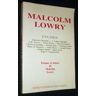 Malcolm Lowry lowry, malcolm M. Nadeau