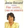 Vous verrez... vous m'aimerez Janine Boissard Plon