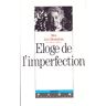 Eloge de l'imperfection Rita Levi-Montalcini Plon