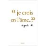 Je crois en l'âme... Agnès b. Bayard