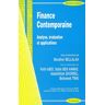 Finance contemporaine : analyse, évaluation et applications  mondher bellalah Economica