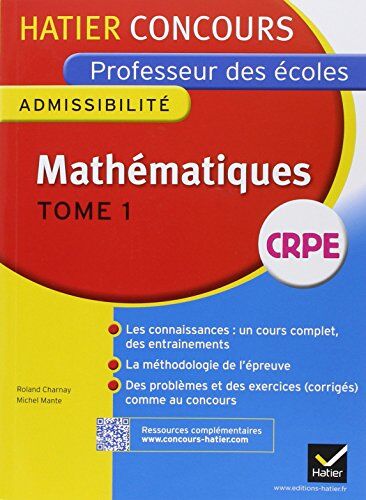 Roland Charnay Concours Professeur Des Écoles 2014 - Mathématiques - Epreuve Écrite D'Admissibilité
