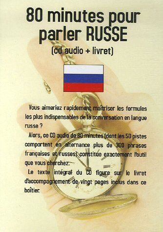 Jean-Pierre Vasseur 80 Minutes Pour Parler Russe (1cd Audio)