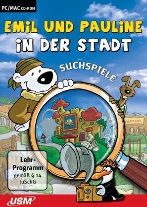 United Soft Media Verlag Emil Und Pauline In Der Stadt - Suchspiele Für Die Vorschule (Pc+mac)