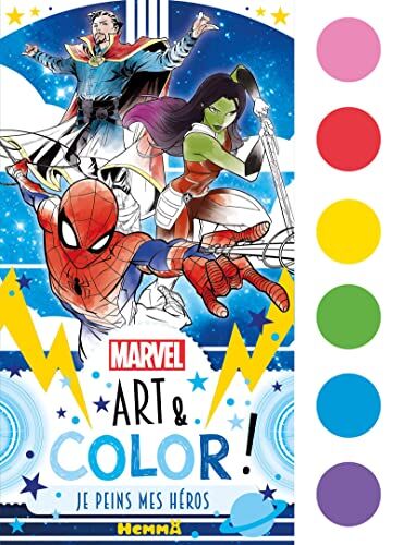 Marvel - Art & Color ! Je Peins Mes Héros