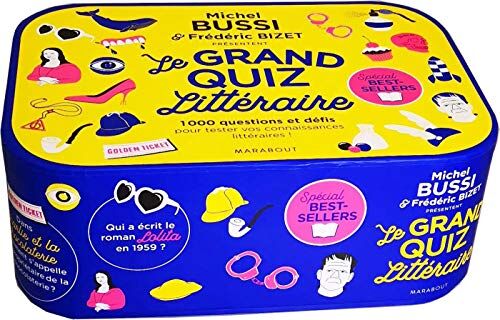 Bussi/Bizet Michel Bussi Et Frederique Bizet Presentent : Le Grand Quiz Litteraire - 1000 Questions Et Défis Pou