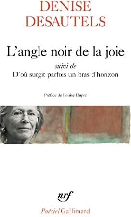 Denise Desautels L'Angle Noir De La Joie Suivi De D'Où Surgit Parfois Un Bras D'Horizon