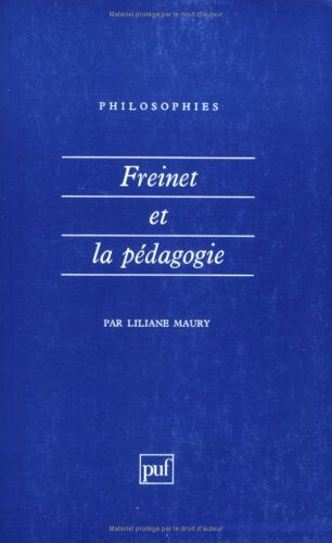 Liliane Maury Freinet Et La Pédagogie
