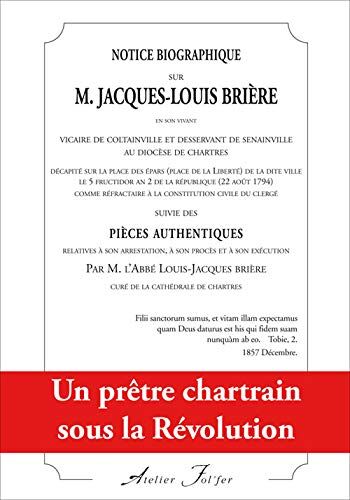 Xx Notice Biographique Sur M. Jacques-Louis Brière