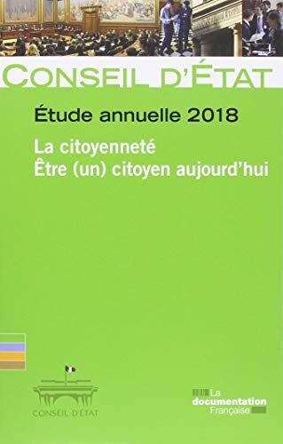 La Citoyenneté, Être Un Citoyen Aujourd'Hui (Conseil D'État)