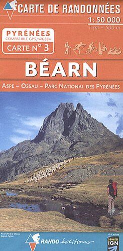 Rando éditions Carte De Randonnées Pyrénées - Béarn