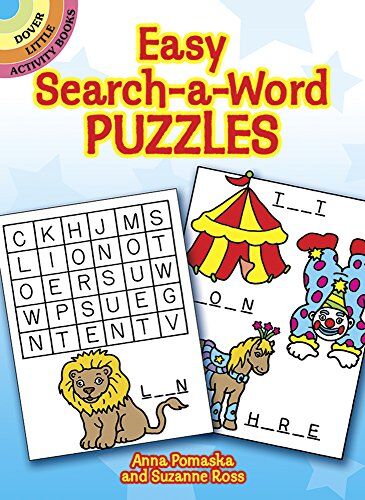 Anna Pomaska Easy Search-A-Word Puzzles