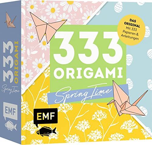 333 Origami ? spring Time: Das Original ? Mit Anleitungen Und 333 Feinen Papieren ? Hochwertiges Origami-Papier Mit Wunderschönen Motiven Für Frühling Und Ostern