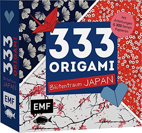 333 Origami ? Blütentraum Japan: Mit Anleitungen Und 333 Feinen Papieren ? Hochwertiges Origami-Papier Mit Zarten Mustern