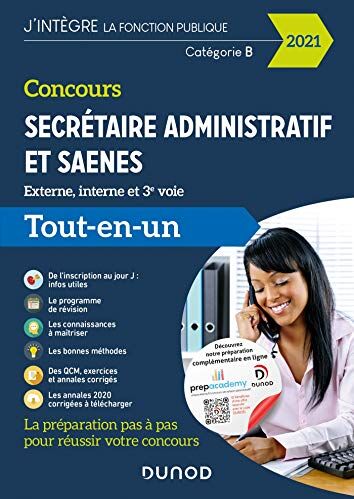 Sylvie Beyssade Concours Secrétaire Administratif Et Saenes - Tout-En-Un - Concours 2021: Tout-En-Un - Concours 2021 (2021) (Fonction Publique D'État, 3)