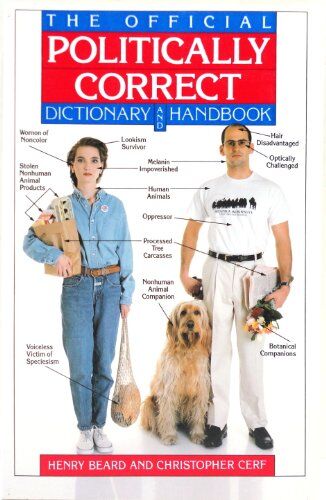 Christopher Cerf The Official Politically Correct Dictionary And Handbook