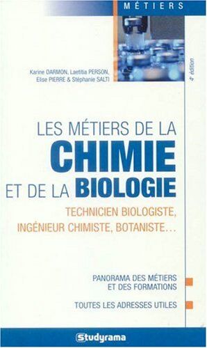 Laetitia Person Les Métiers De La Chimie Et De La Biologie