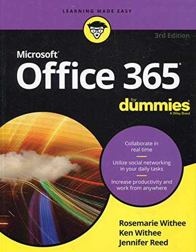 Rosemarie Withee Office 365 For Dummies (For Dummies (Computer/tech))