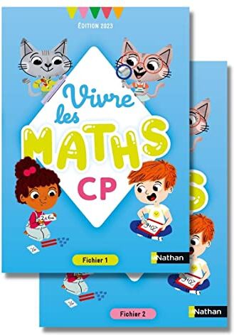 Jacqueline Jardy Vivre Les Maths - Cp - Fichier De L'Élève - Edition 2023: Fichiers 1 Et 2