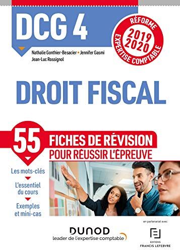 Droit Fiscal Dcg 4 : Fiches De Révision