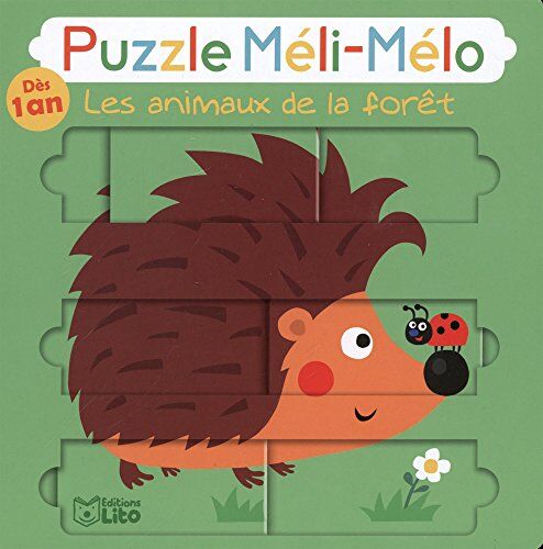Nastja Holtfreter Puzzle Meli Melo: Les Animaux De La Foret - Dès 1 An